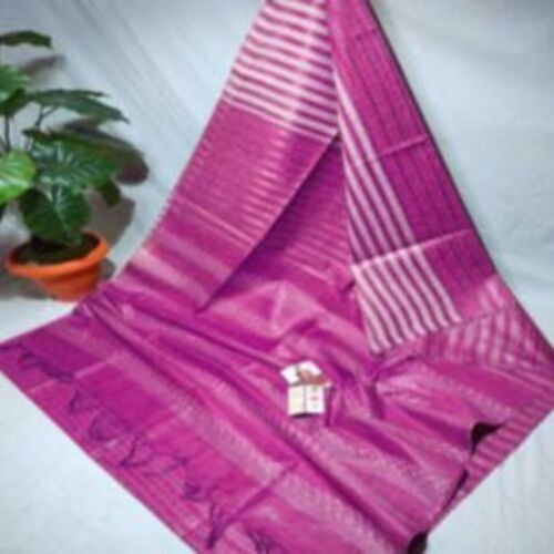 Anchalika Beautiful And Authentic Kota Dupion Pink Ladies Saree