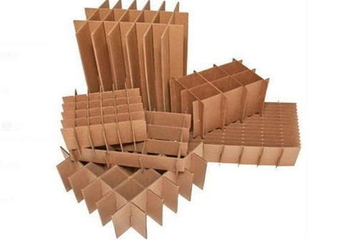 Brown Corrugated Partition Packaging Box