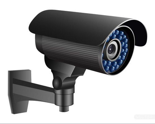 Durable Wall Mounted Cost Effective Sleek And Modern Design Black Bullet Cctv Camera Application: Restaurant