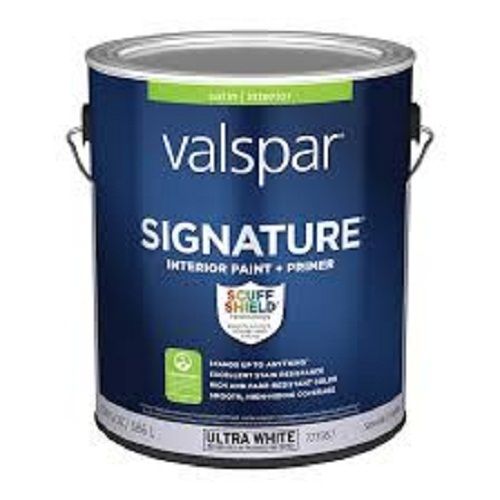 Easy To Apply And Moisture Proof Valspar Signature White Wall Primer Paint Chemical Name: Sodium Alginate