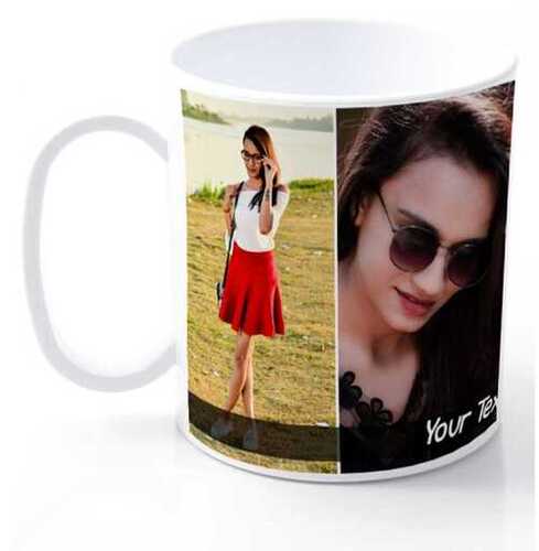 Durable Elegant Look Easy To Hold Leak Resistance Customized Printed Round Coffee Mugs