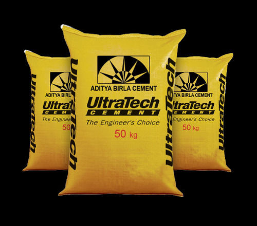 Ultratech Cement Packing Size 50 Kg