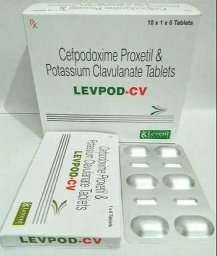 Cefpodoxime Proxetil And Potassium Clavulanate Tablets Levpod -Cv Grade: A