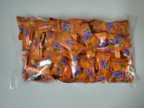 Mouth Watering Tasty Fanta Orange Flavour Sweet And Sour Candy For Kids