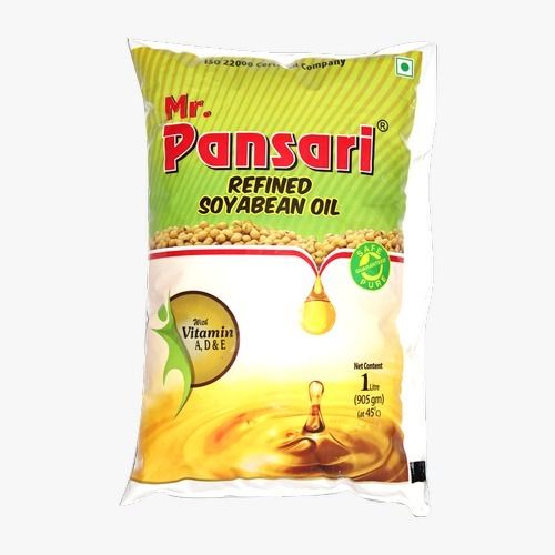 Natural Taste Pansari Refined Soya Bean Oil With Vitamin A D and E