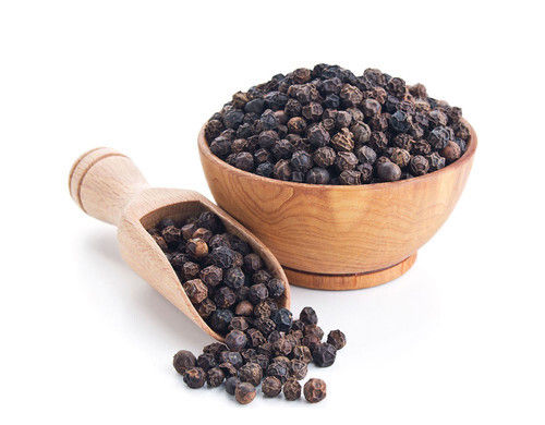 Round Shape Hygienically Packed Dried Spicy Black Pepper