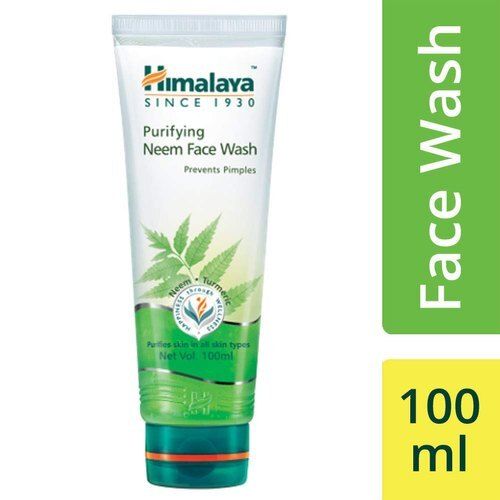 Skin Friendly And Glowing Enriched With Neem Herbal Himalaya Face Wash