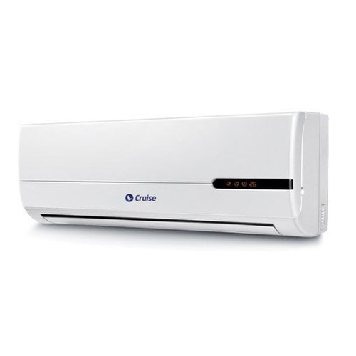 Less Power Consumption White Cruise 1.5 Ton Star Rated Split Air Chilled Conditioner - 240V, Remote Operated, Window or Ceiling Mountable, Cool Capacity 1,200 sq ft