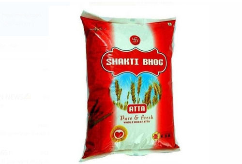 Delicious Rich Natural Taste Whole Wheat White Fresh Shakti Bhog Atta For Cooking Carbohydrate: 76 Grams (G)