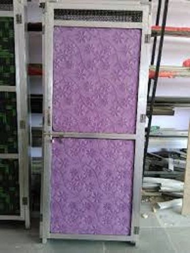 Pink High Duty Durable And Fine Finish Anodized Aluminium Doors For Store And Hotel