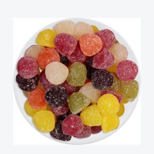 Hygienic Prepared Good In Taste Tasty And Delicious Round Shaped Gummies Mix Fruit Candy For Kids Fat Contains (%): 12 Percentage ( % )