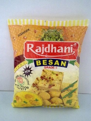 Yellow Hygienic Prepared No Added Preservatives Rich In Taste Rajdhani Fresh Besan For Cooking