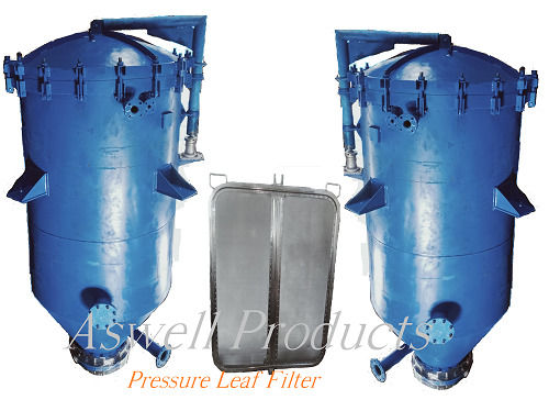 Industrial 5 Ply Construction Manifold Mounted Vertical Pressure Leaf Filter