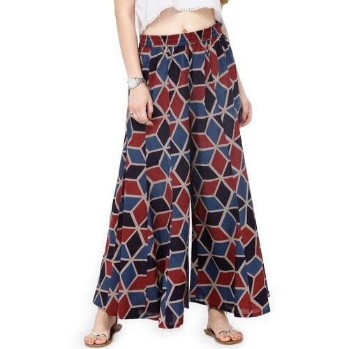Labrie Printed Ladies Cotton Palazzo Pants at Rs 154 in Noida | ID:  22924855391