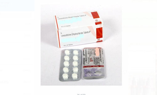 Levocetirizine Dihydrochloride Tablets Ip, Used To Relieve Allergy Symptoms Such As Watery Eyes
