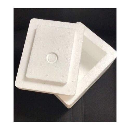 Rectangular Shape White Thermocol Boxes Used In Ice Cubes