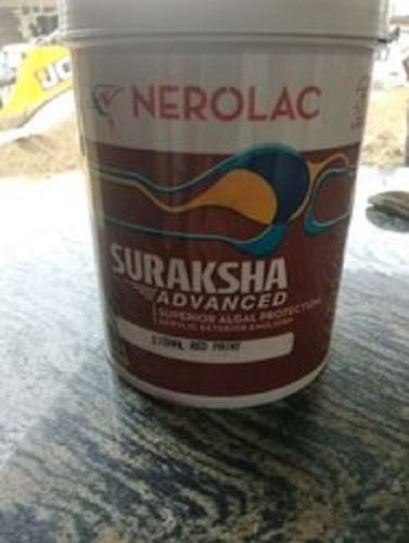 Weather Resistance Glossy Finish And Long Lasting Nerolac Suraksha Advanced Acrylic Paints Chemical Name: Titanium Dioxide