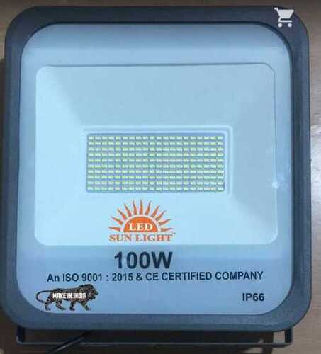 Ceramic Warm White LED Light - 10 Inch Square, 50 Watt Output | Waterproof, Shatterproof, Eco-Friendly, 20,000 Hour Lifetime