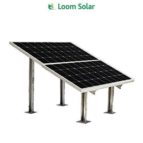 Aluminum Alloy Loom Solar Panel 24V 375 Watt Black