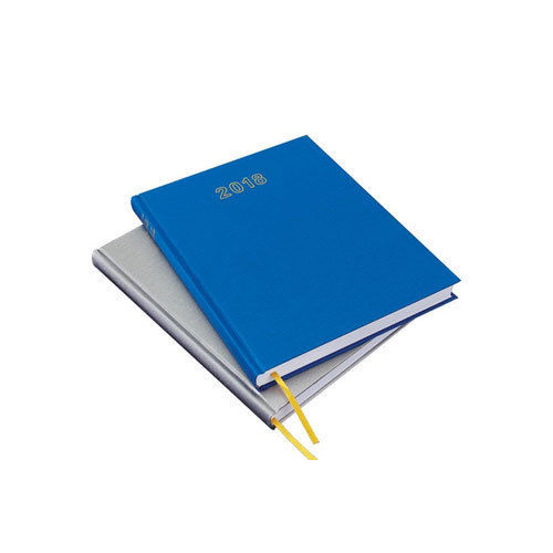 Hardcover Blue And Grey Colour Promotional Business Diary For Students And Official Work 