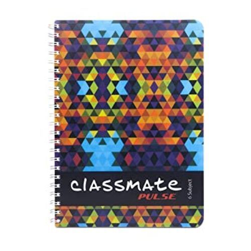 Classmate Hard Cover And Soft Pages Spiral Binding Diary, 300 Pages