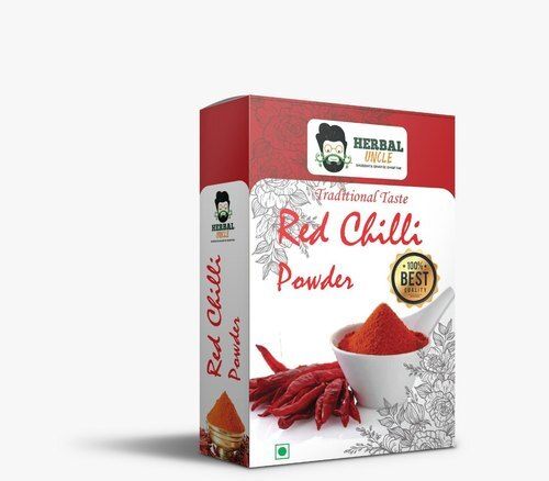 Hot Spicy Natural Taste Rich Color Dried Herbal Uncle Red Chilli Powder,100 G