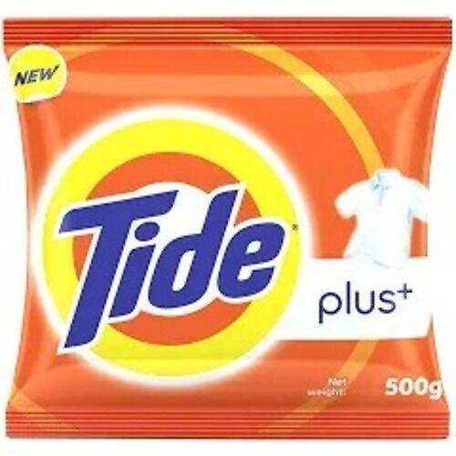 Long Lasting Tide Plus Laundry Detergent And Fabric Care Powder 500g
