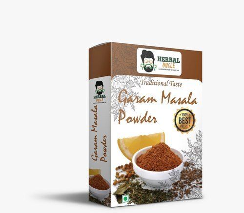 Natural Rich Taste No Artificial Color Dried Healthy Brown Herbal Uncle Punjabi Garam Masala 