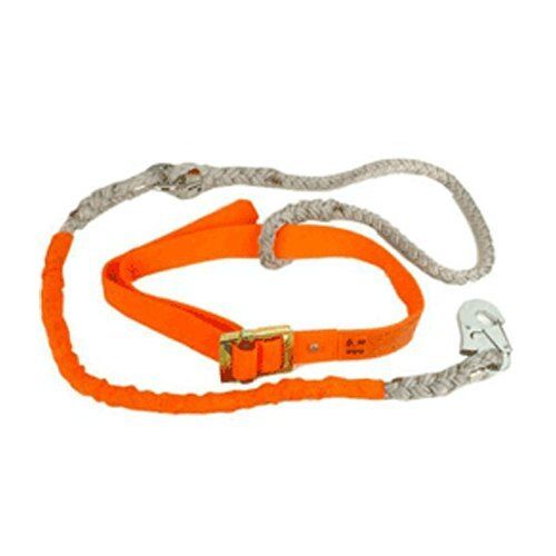 Orange And White Polyester Length 1 Meter For Fall Protection Industrial Safety Belt