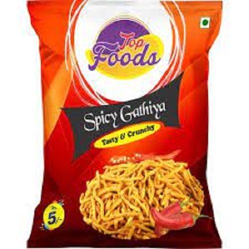 Rich In Taste Traditional Gujarati Tasty And Crunchy Top Foods Spicy Gathiya Snack