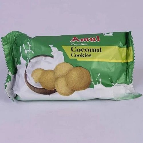 Sweet Natural Rich Delicious Taste Round Amul Pemium Coconut Cookies