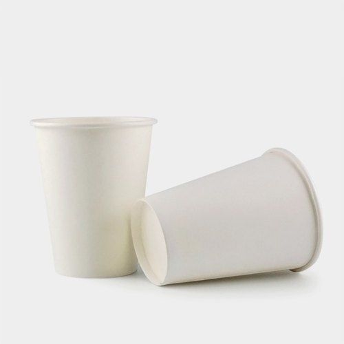 White Plain Friendly Disposable Paper Cup
