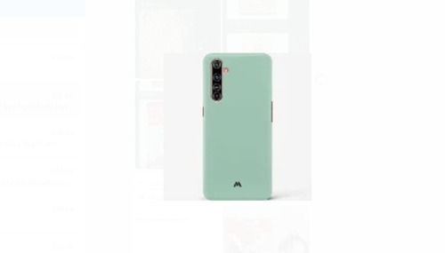 50 Gram Rectangular Sky Blue Plain Mobile Rubber Back Cover  Inlet Temperature: 40 Celsius (Oc)