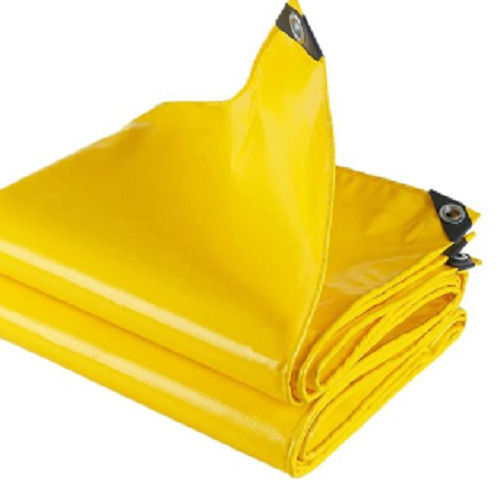 Light Weight And Leakage Proof Polyester Plain Yellow Tarpaulin For Commercial Use Capacity: 3-4 Person Pcs/Min