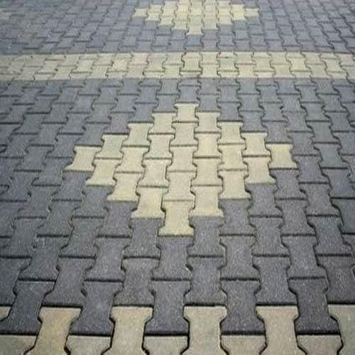 Long Life Span Reliable Nature I Shape Paver Block Cement Tiles For Flooring