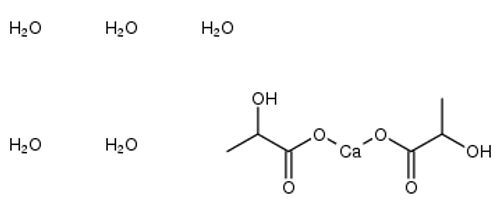 Organic L Lactic Acid Calcium Salt Pentahydrate