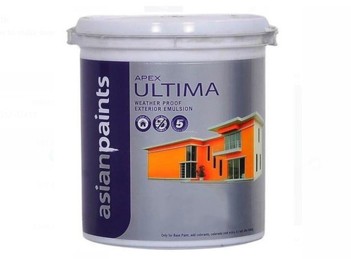 Liquid Weather Proof Asian Paints Apex Ultima Exterior Emulsion Paint ...