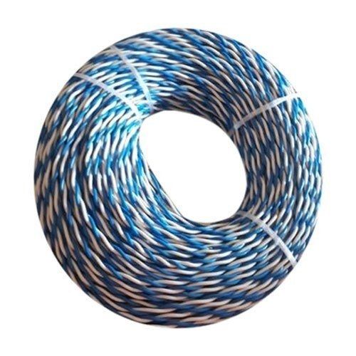 White And Blue Electrical Pvc Wire With High And Good Build Quality Durable Material Conductor Material: Plastic