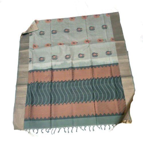 Comfortable Beautiful Elegant And Party Wear Printed With Blouse Piece Cotton Saree For Ladies