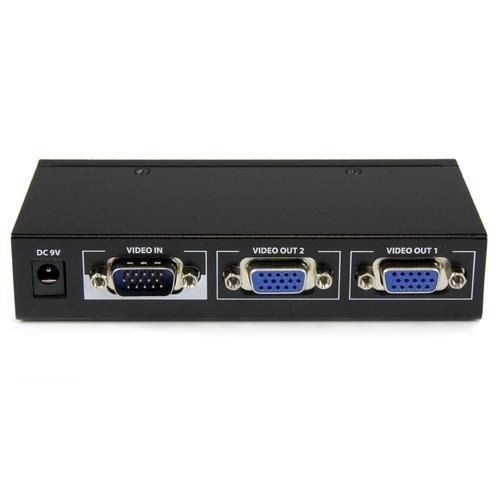 Computer Vga Splitter In Black Colour Sharing Switch Box