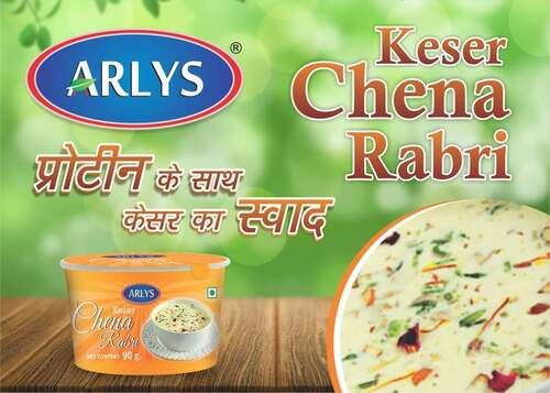 Cream Chhena Flavored Sweet Rabri With High Nutritious Value Packaging Size 90 Gram Carbohydrate: 4 Percentage ( % )