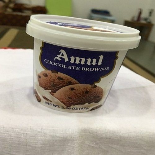 Creamy Smooth Rich With A Strong Chocolate Flavor Chocolate Brownie Ice Cream With A Strong Chocolate Flavor Fat Content (%): 5 Percentage ( % )