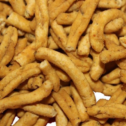 Crispy And Healthy Ready To Eat Salted Garlic Sev Namkeen Snacks Carbohydrate: 16.7 Grams (G)