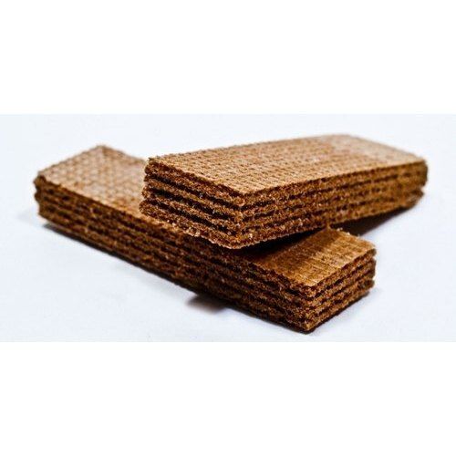 Crispy Delicious Yummy And Tasty Salted Chocolate Rectangle Shape Wafer Biscuits