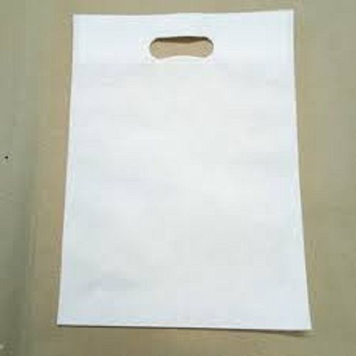 Durable Long Lasting And Durable Plain White Color Non Woven Carry Bags