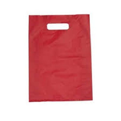 Eco Friendly Long Lasting And Durable Plain Red Color Non Woven Carry Bag Handle Length: 5 Inch (In)