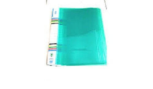 Rectangular Light Weight Plain Transparent Plastic File With Clip Closure For Office And School