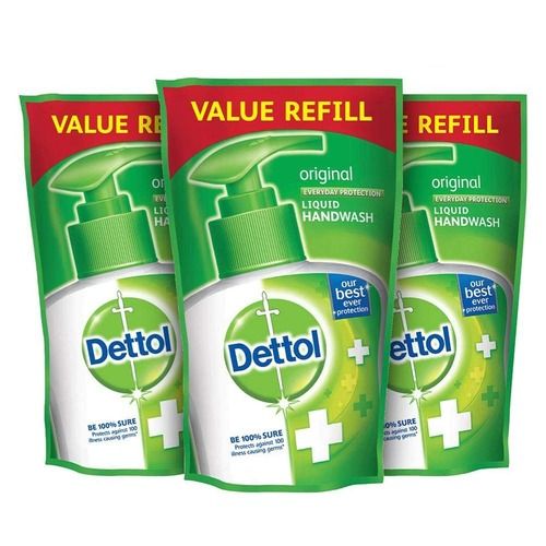 Daily Usable Skin-Friendly Antiseptic Dettol Handwash for Kills 99.9 Percent of Germs and Bacteria Instantly