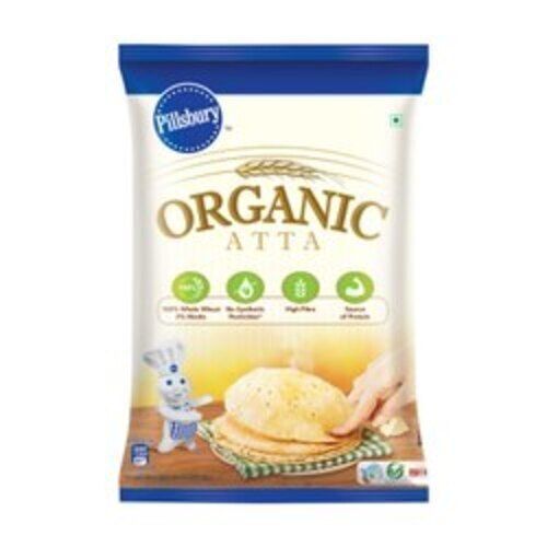 White Natural Pillsbury Organic Atta With High Fibre And Rich Source Of Protein