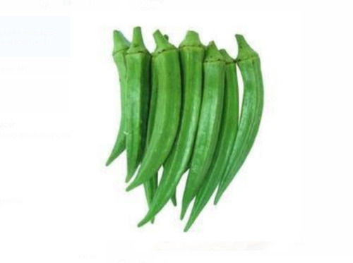 Pack Of 1 Kg 100% Fresh And Organic Natural Food Grade Green Okra 